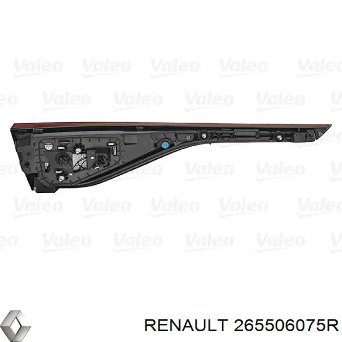 265506075R Renault (RVI) Lampa zespolona tylna prawa wewnętrzna