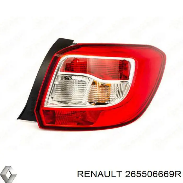265506669R Renault (RVI) Lampa zespolona tylna prawa