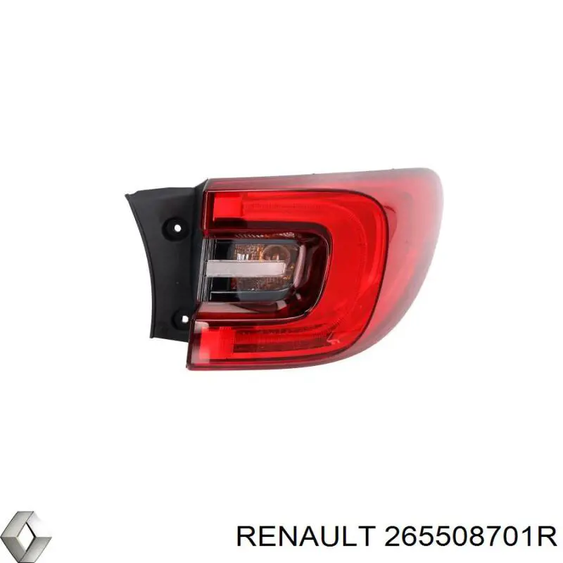 265508701R Renault (RVI) Lampa zespolona tylna prawa zewnętrzna