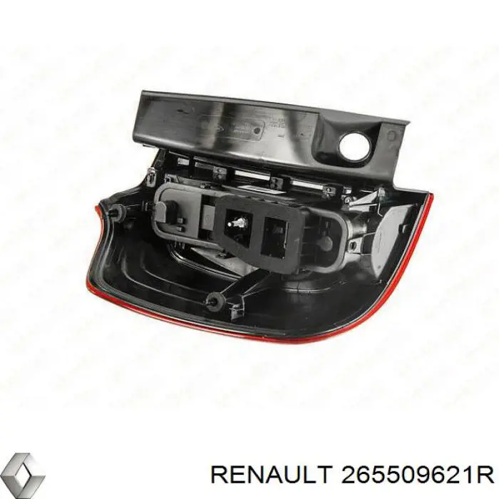 Do koszyka 265509621R Renault (RVI) Lampa zespolona tylna prawa