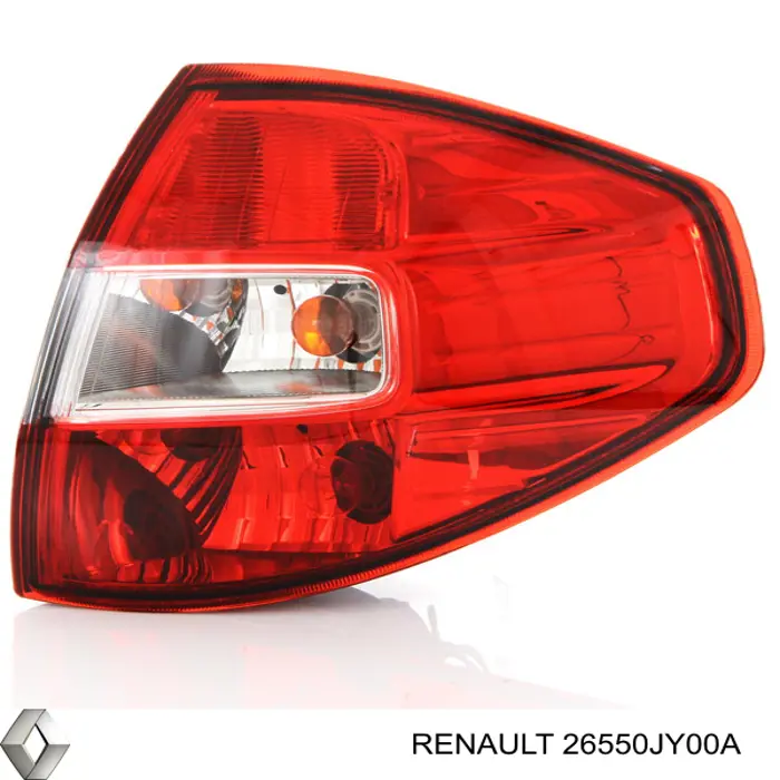 Lampa zespolona tylna prawa zewnętrzna Renault (RVI) 26550JY00A cena, od 108,96 USD