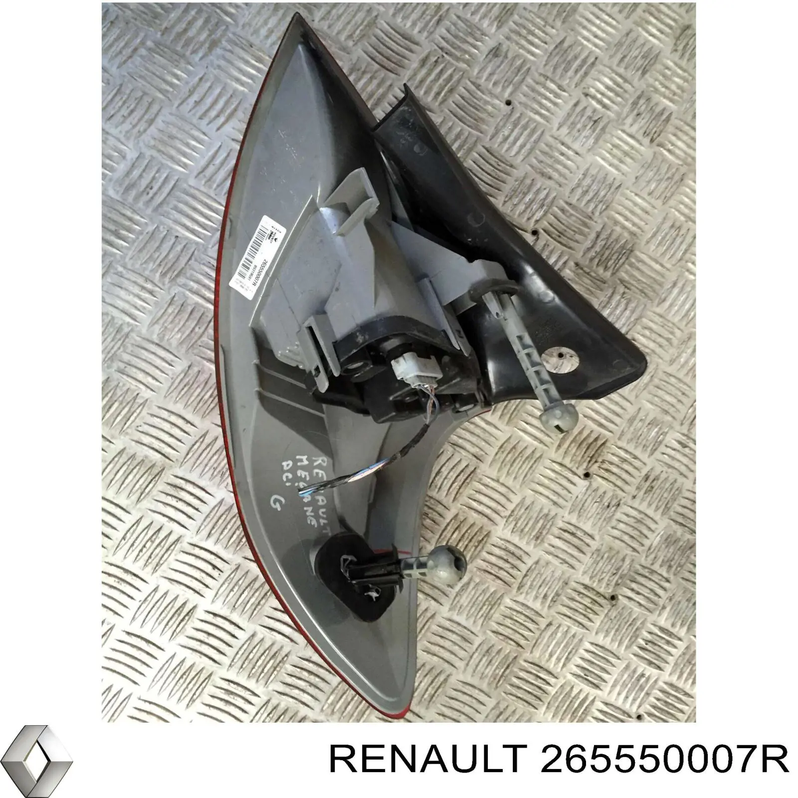 265550007R Renault (RVI) Lampa zespolona tylna lewa zewnętrzna