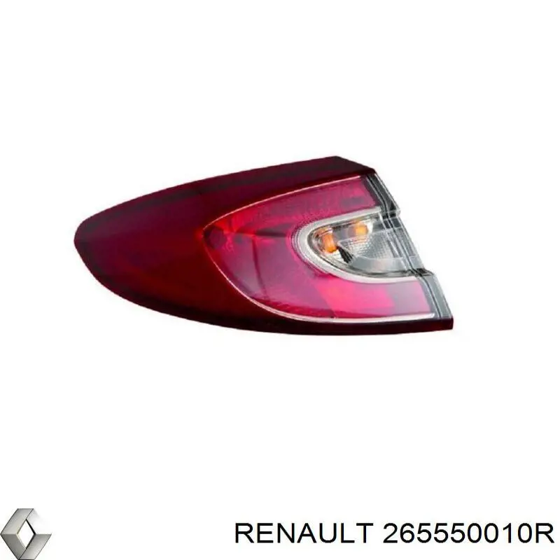 Lampa zespolona tylna lewa zewnętrzna Renault (RVI) 265550010R cena, od 99,63 USD