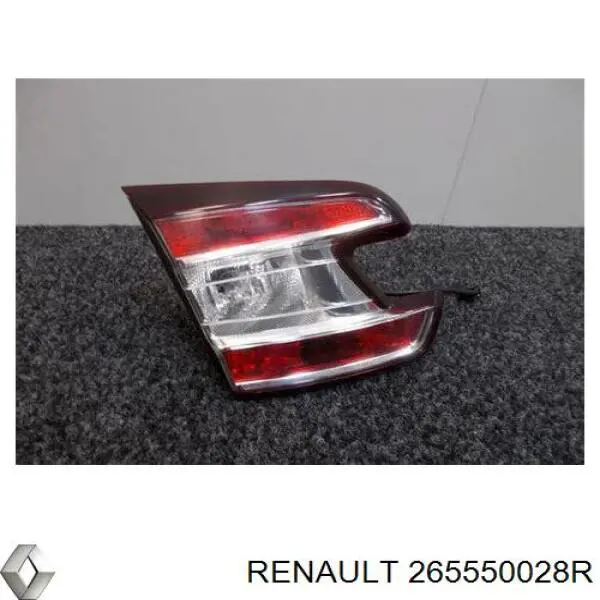 Lampa zespolona tylna lewa wewnętrzna Renault (RVI) 265550028R cena, od 81,72 USD
