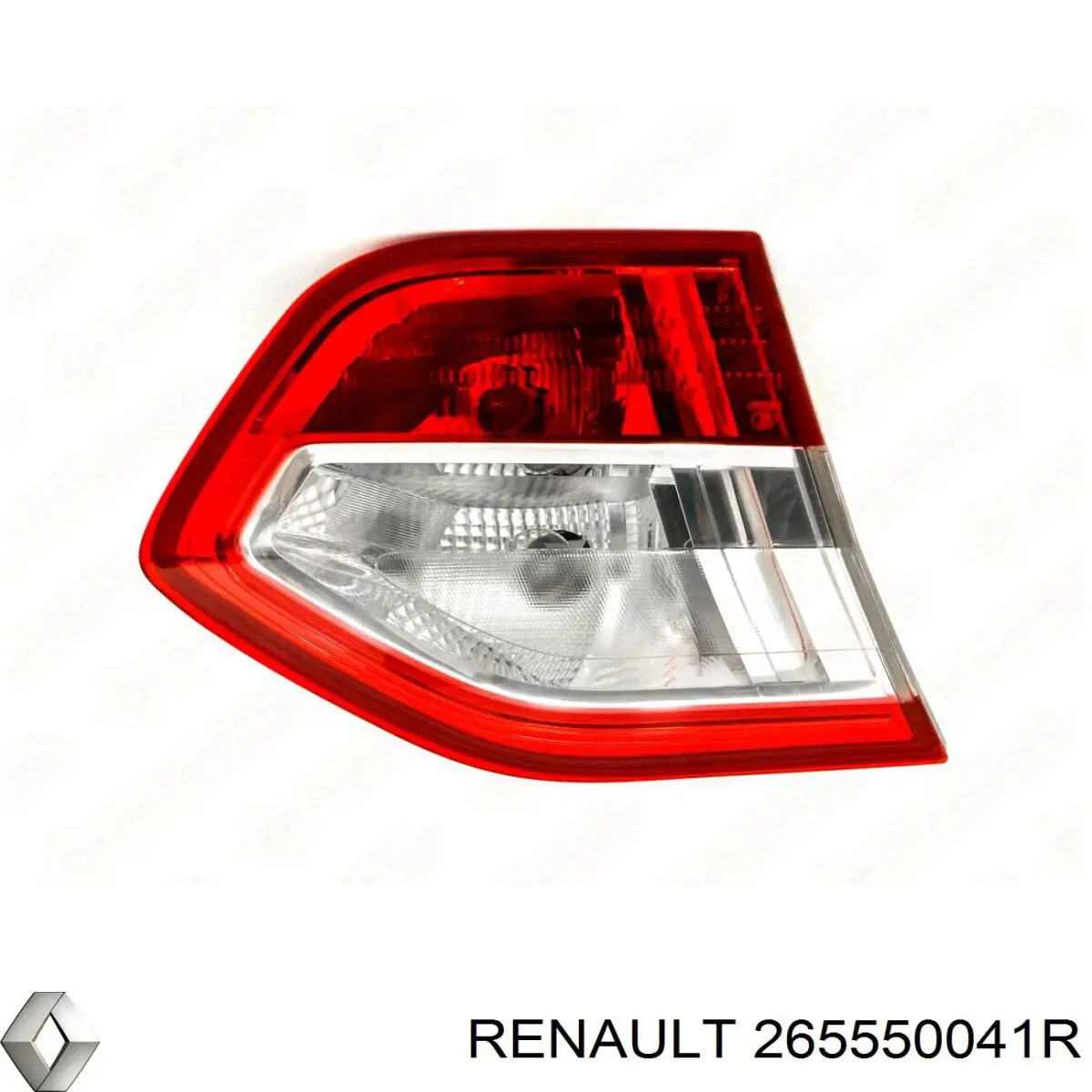 Lampa zespolona tylna lewa wewnętrzna Renault (RVI) 265550041R cena, od 76,62 USD