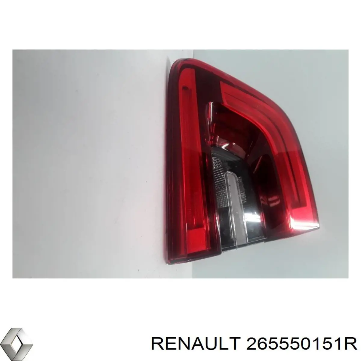 Do koszyka 265550151R Renault (RVI) Lampa zespolona tylna lewa wewnętrzna