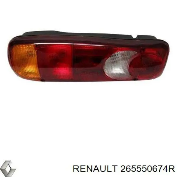 Lampa zespolona tylna lewa Renault (RVI) 265550674R cena, od 82,17 USD