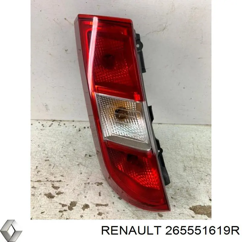 265551619R Renault (RVI) Lampa zespolona tylna lewa