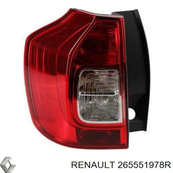 265551978R Renault (RVI) Lampa zespolona tylna lewa