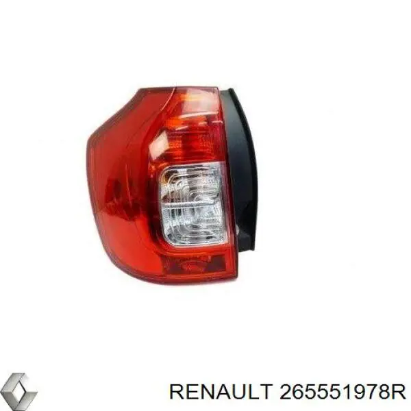 Lampa zespolona tylna lewa Renault (RVI) 265551978R cena, od 93,02 USD