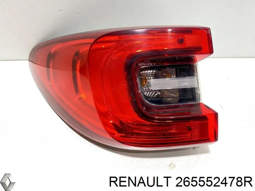Lampa zespolona tylna lewa zewnętrzna Renault (RVI) 265552478R cena, od 228,14 USD