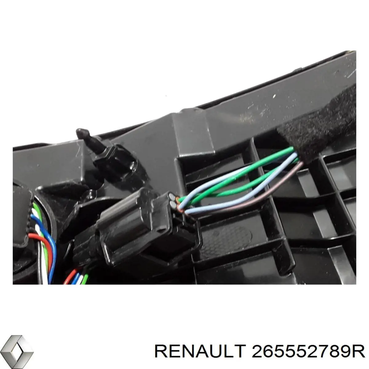 Lampa zespolona tylna lewa zewnętrzna 265552789R Renault (RVI)