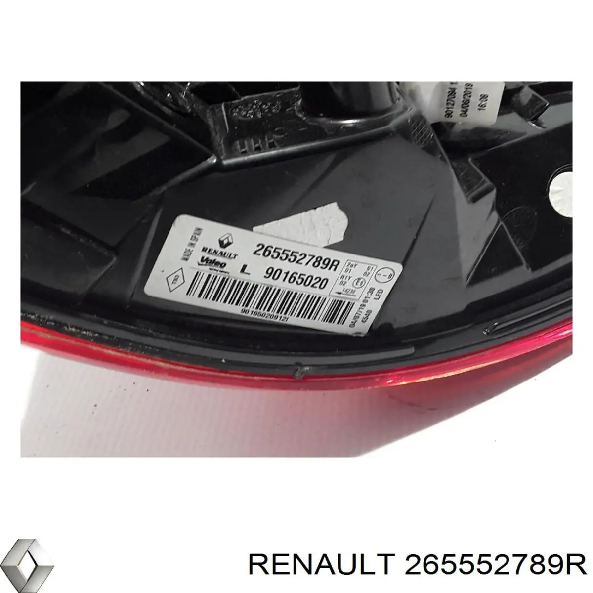 Lampa zespolona tylna lewa zewnętrzna Renault (RVI) 265552789R cena, od 123,45 USD