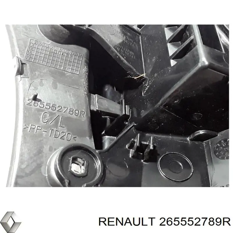 Do koszyka 265552789R Renault (RVI) Lampa zespolona tylna lewa zewnętrzna