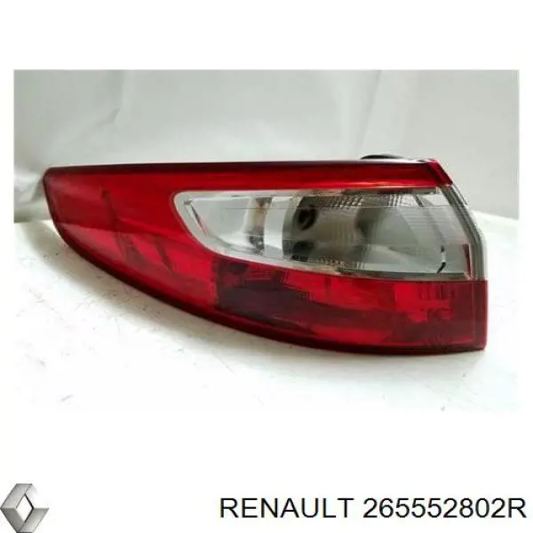 265552802R Renault (RVI) lampa zespolona tylna lewa zewnętrzna