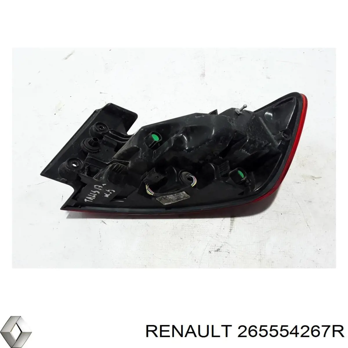 265554267R Renault (RVI) Lampa zespolona tylna lewa zewnętrzna