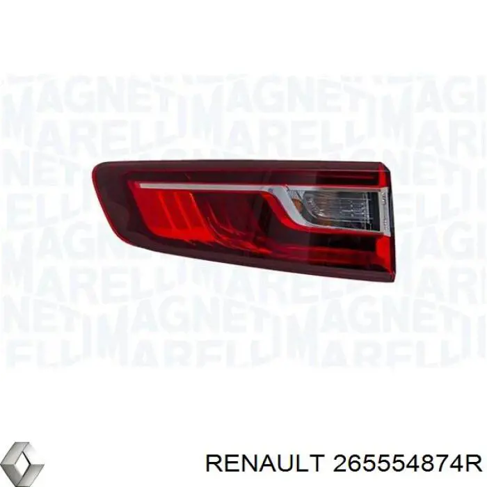 265554874R Renault (RVI) Lampa zespolona tylna lewa zewnętrzna