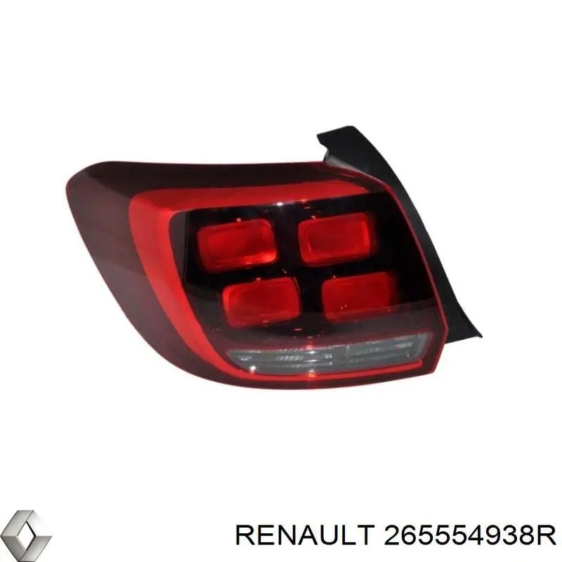 265554938R Renault (RVI) Lampa zespolona tylna lewa