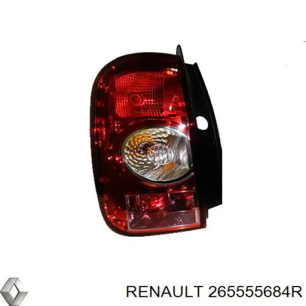 265555684R Renault (RVI) Lampa zespolona tylna lewa