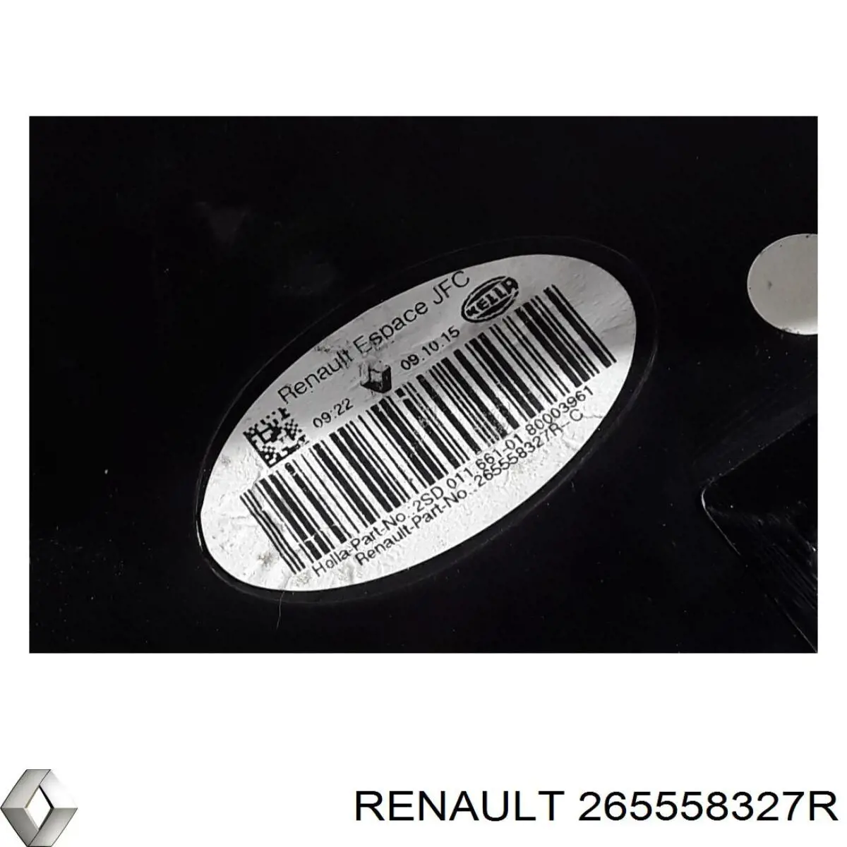 Do koszyka 265558327R Renault (RVI) Lampa zespolona tylna lewa