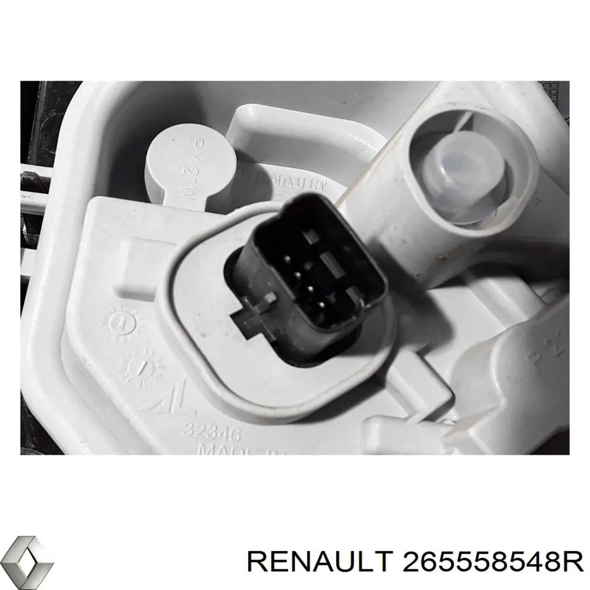 Do koszyka 265558548R Renault (RVI) Lampa zespolona tylna lewa zewnętrzna