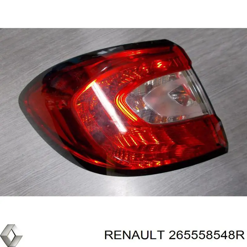 265558548R Renault (RVI) Lampa zespolona tylna lewa zewnętrzna