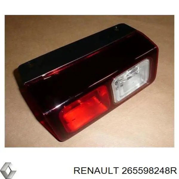 265598248R Renault (RVI) Lampa cofania lewa