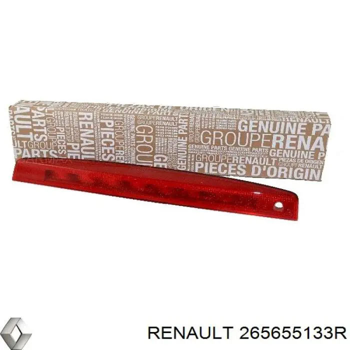 Lampa odblaskowa zderzaka tylnego lewa Renault (RVI) 265655133R cena, od 17,85 USD