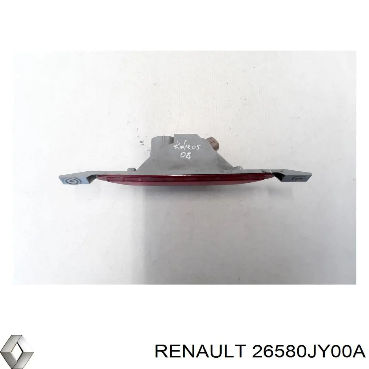 Lampa zderzaka tylnego 26580JY00A Renault (RVI)