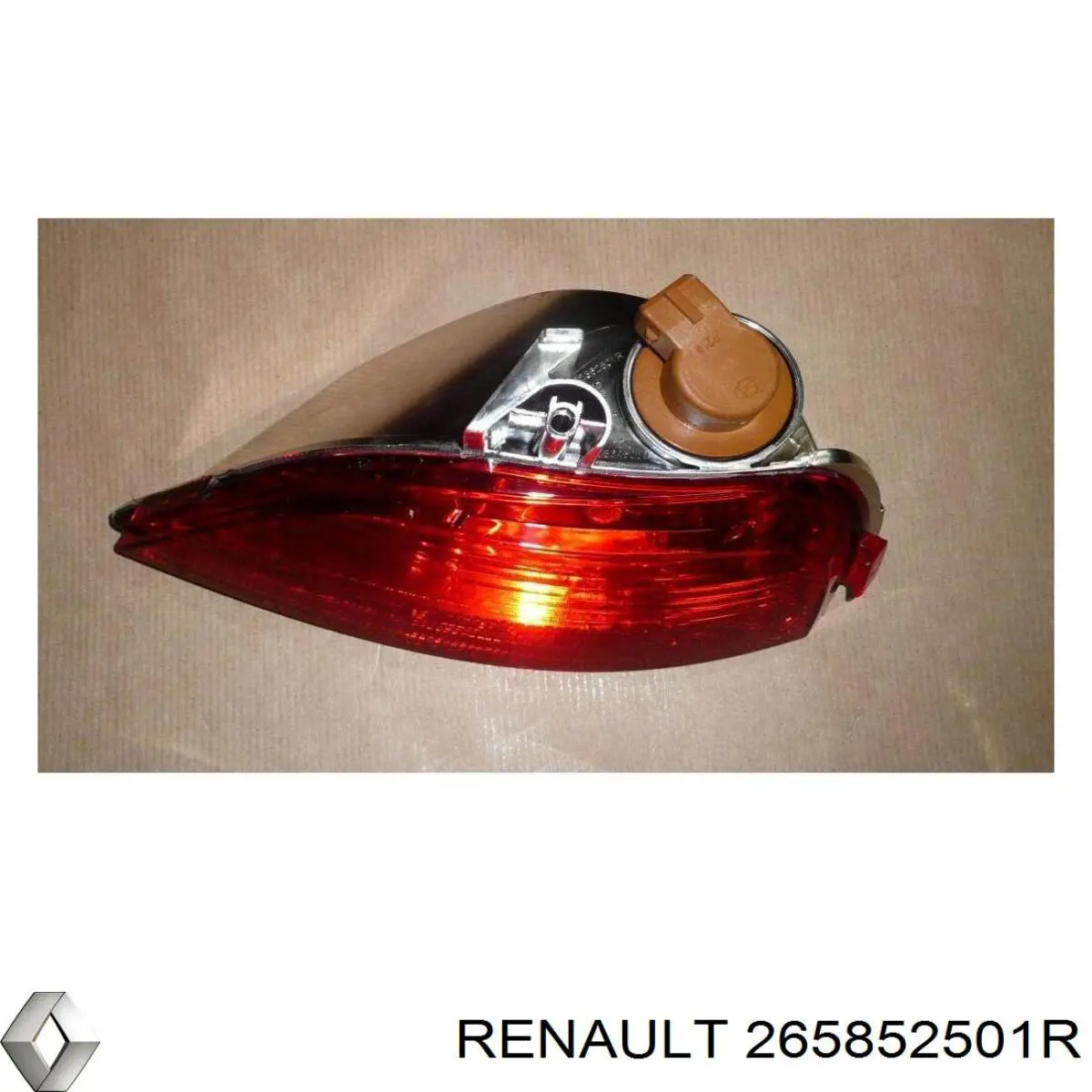 Do koszyka 265852501R Renault (RVI) Przednia lampa przeciwmgielna tylna lewa