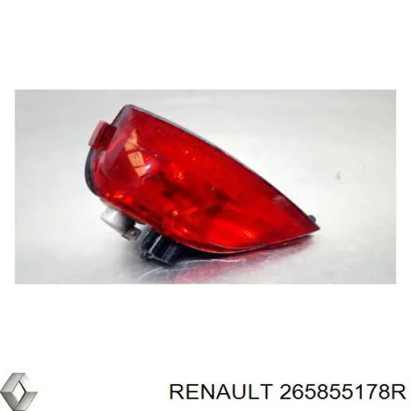 265855178R Renault (RVI) Przednia lampa przeciwmgielna tylna lewa