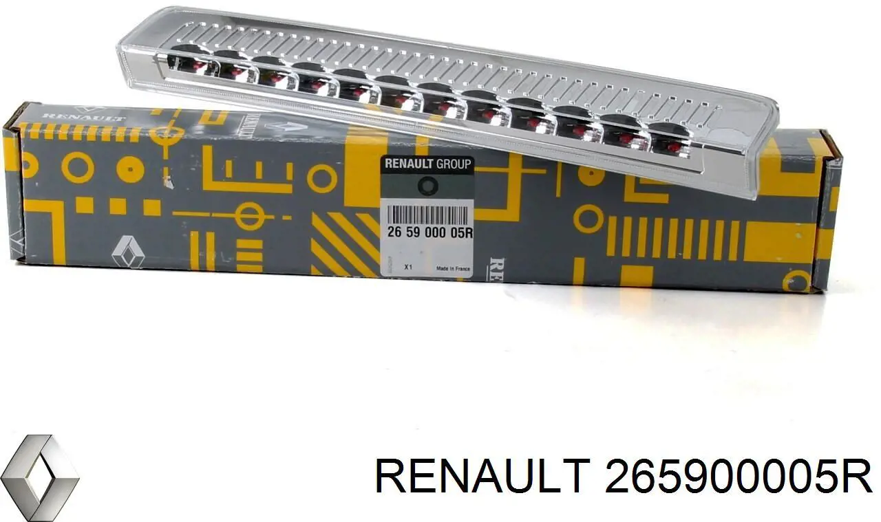 Lampa stop tylna dodatkowa Renault (RVI) 265900005R cena, od 99,61 USD