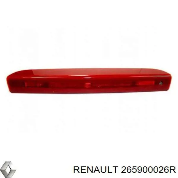 265900026R Renault (RVI) Lampa stop tylna dodatkowa