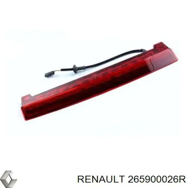 Lampa stop tylna dodatkowa Renault (RVI) 265900026R cena, od 97,13 USD