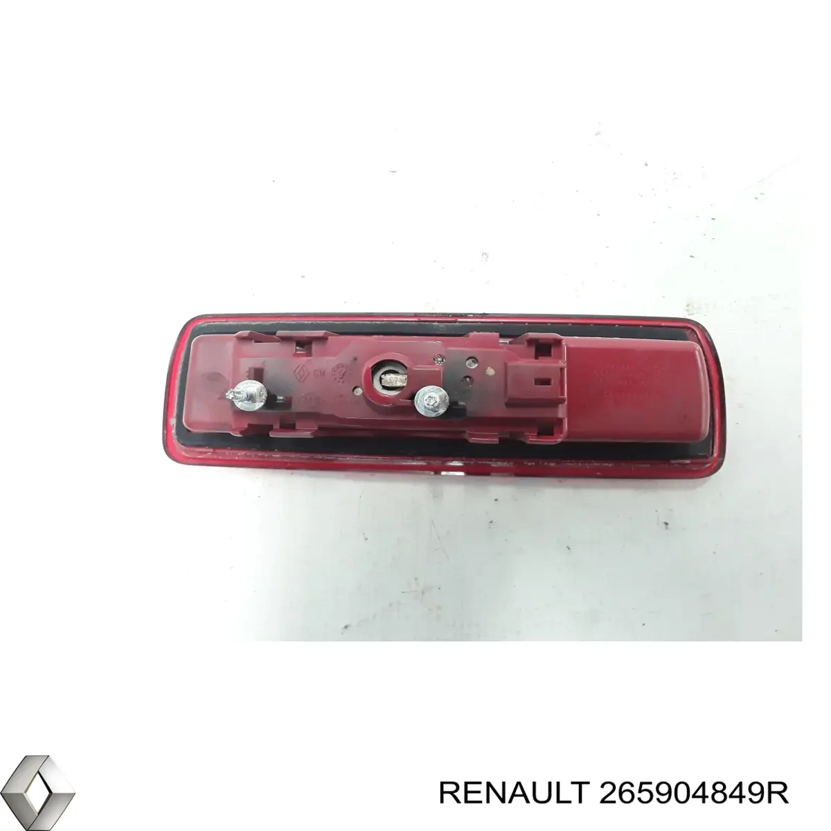265904849R Renault (RVI) Lampa stop tylna dodatkowa