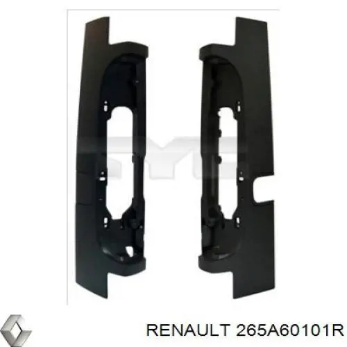 265A60101R Renault (RVI) Nakładka lampy zespolonej tylnej