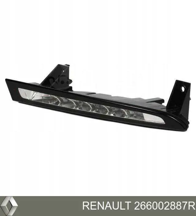 Reflektor do jazdy dziennej prawy Renault (RVI) 266002887R cena, od 148,33 USD