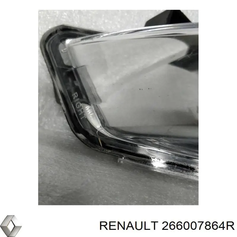 266007864R Renault (RVI) Reflektor do jazdy dziennej prawy
