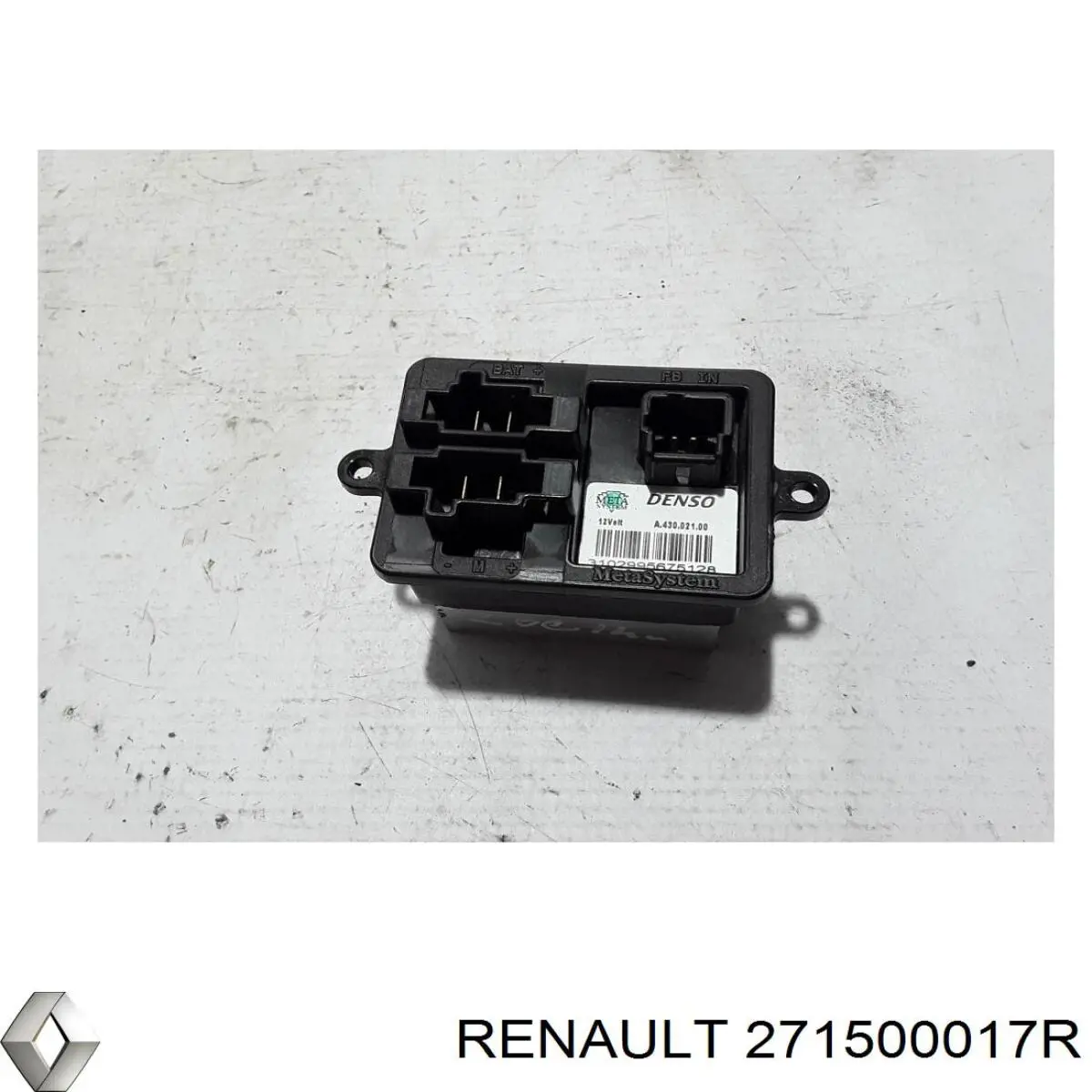 Do koszyka DRS21008 Denso Rezystor wentylatora nagrzewnicy (ogrzewacza kabiny)