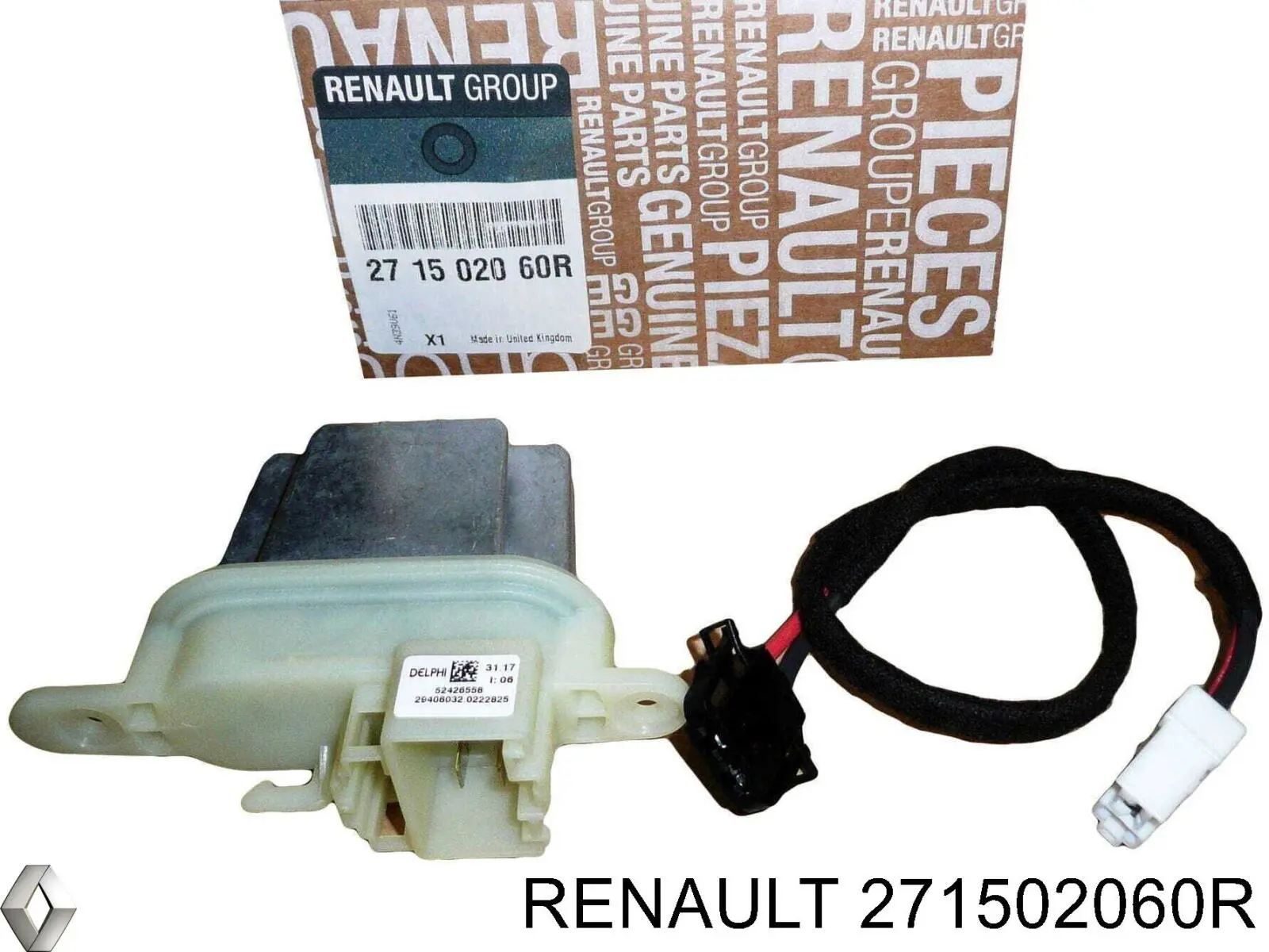 Rezystor wentylatora nagrzewnicy (ogrzewacza kabiny) Renault (RVI) 271502060R cena, od 127,28 USD