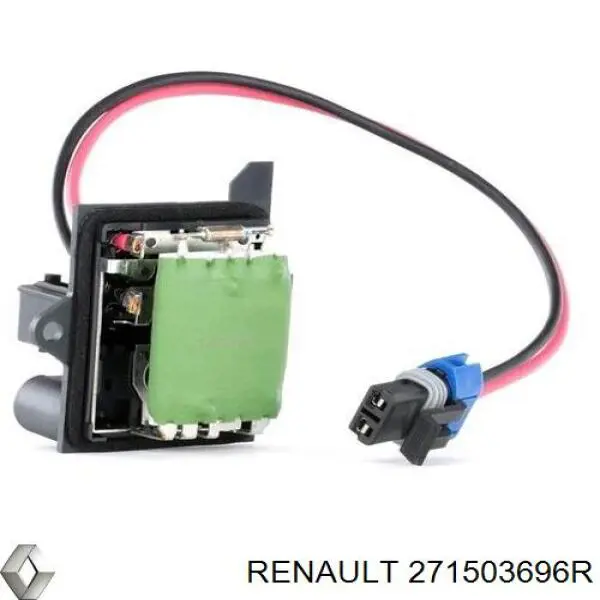 Rezystor wentylatora nagrzewnicy (ogrzewacza kabiny) Renault (RVI) 271503696R cena, od 17,51 USD