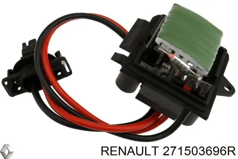 Rezystor wentylatora nagrzewnicy (ogrzewacza kabiny) Renault (RVI) 271503696R cena, od 18,08 USD