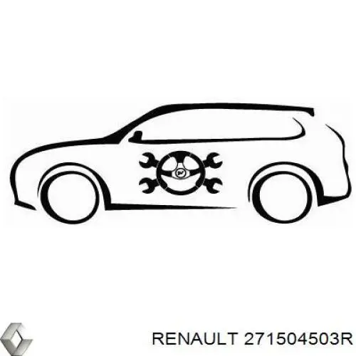 271504503R Renault (RVI) Rezystor wentylatora nagrzewnicy (ogrzewacza kabiny)