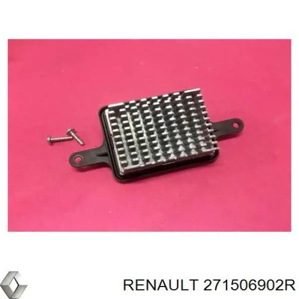 Do koszyka Rezystor wentylatora nagrzewnicy (ogrzewacza kabiny) Renault Latitude  L7