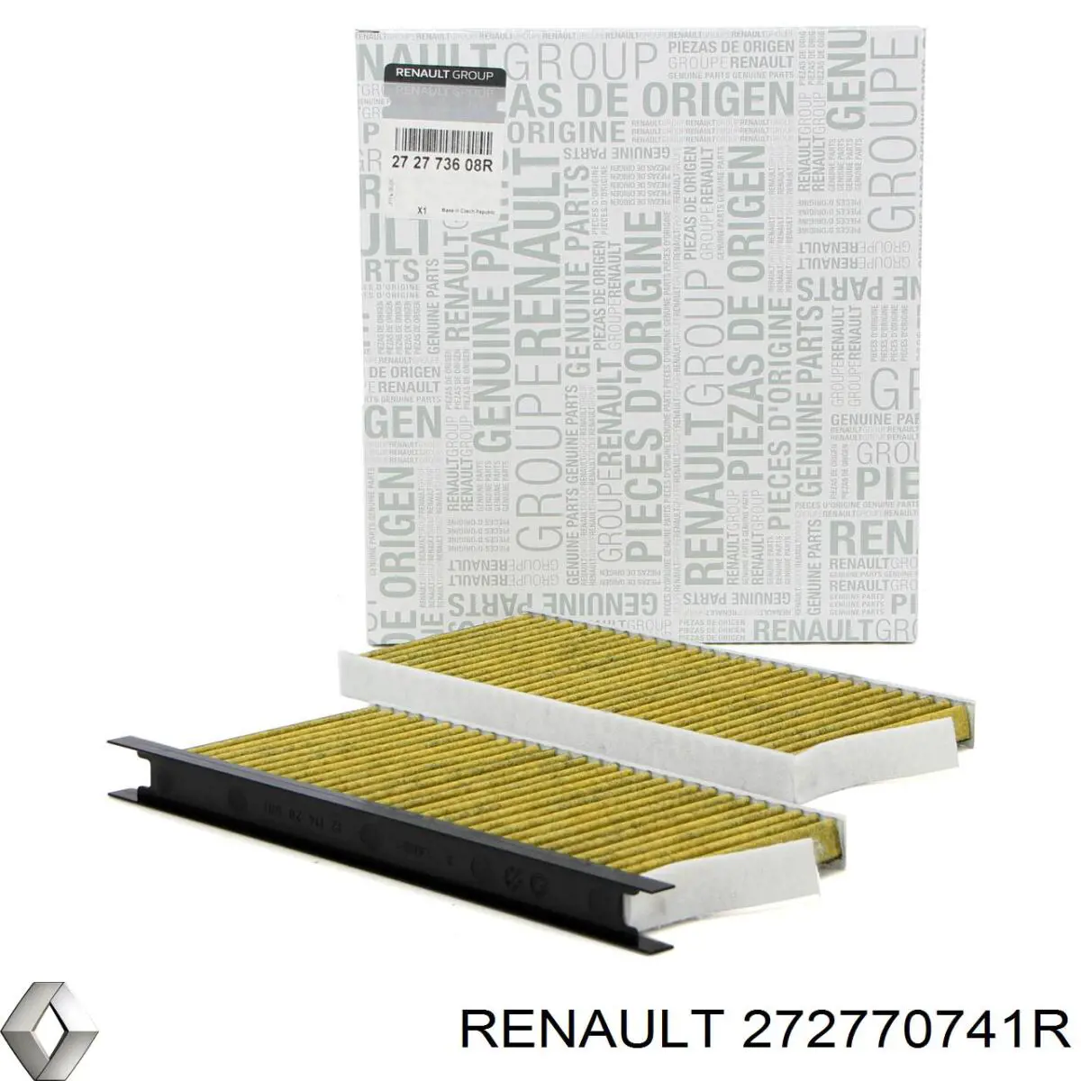 Filtr kabiny Renault (RVI) 272770741R cena, od 16,48 USD