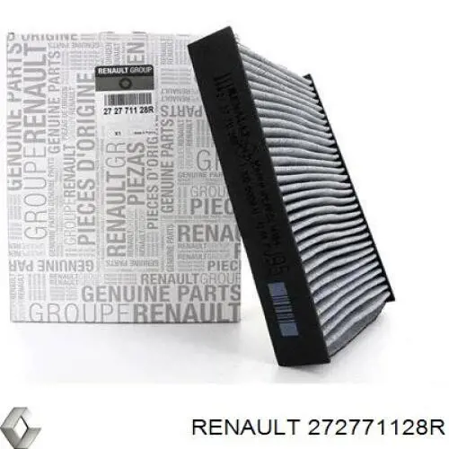 Filtr kabiny Renault (RVI) 272771128R cena, od 10,81 USD