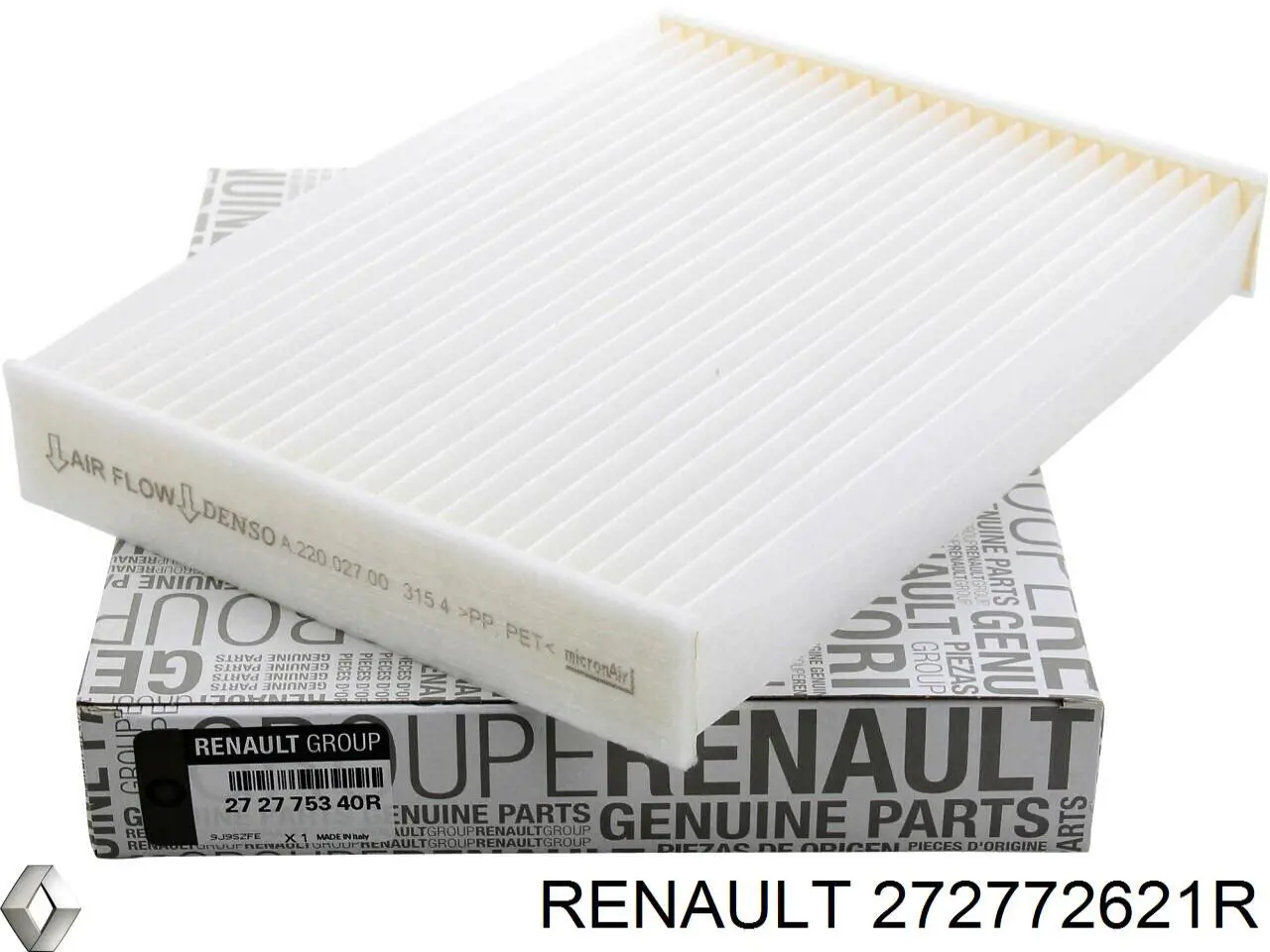 Filtr kabiny Renault (RVI) 272772621R cena, od 13,91 USD