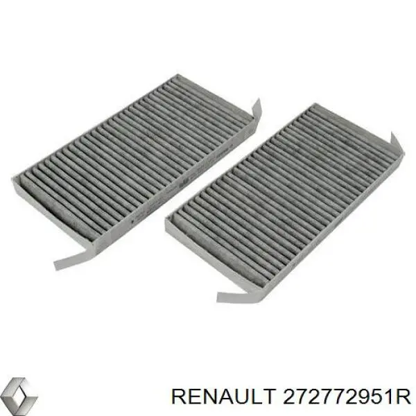 Filtr kabiny Renault (RVI) 272772951R cena, od 15,69 USD
