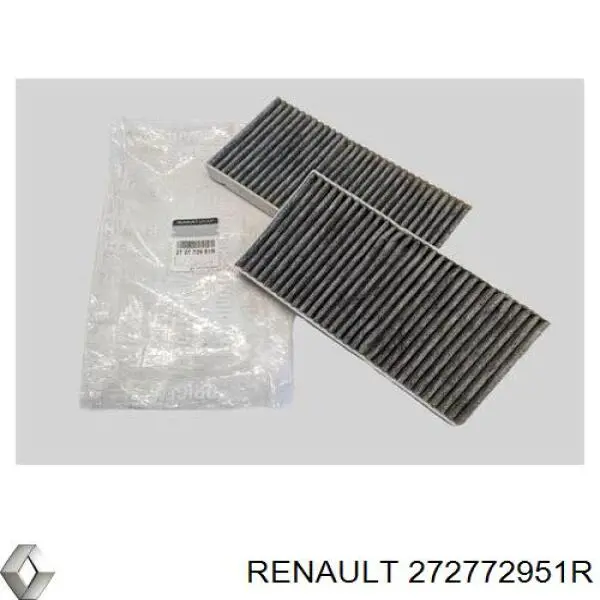 Do koszyka 272772951R Renault (RVI) Filtr kabiny