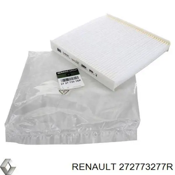 Do koszyka 272773277R Renault (RVI) Filtr kabiny